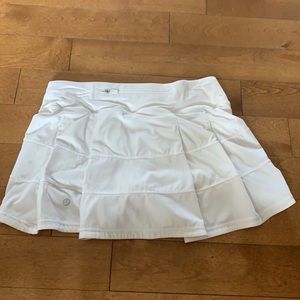 White Lululemon Skirt